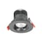 Jesco Downlight LED 35 Round Regressed Gimbal Recessed 12W 5CCT 90CRI BK RLF-35312-SW5-BK - alternate 1